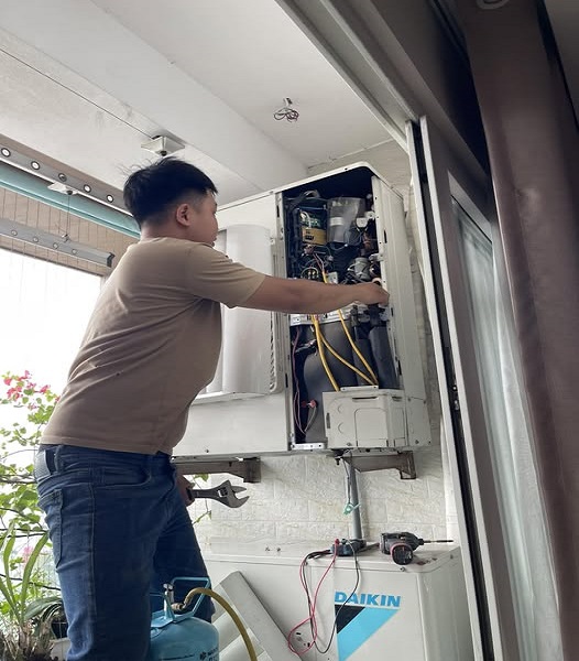 Chuyên sửa chữa điều hòa khu vực phường Yên Hòa mới sau sáp nhập.