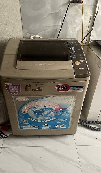 Sửa máy giặt Aqua tại Hà Nội bị hỏng bơm kéo xả