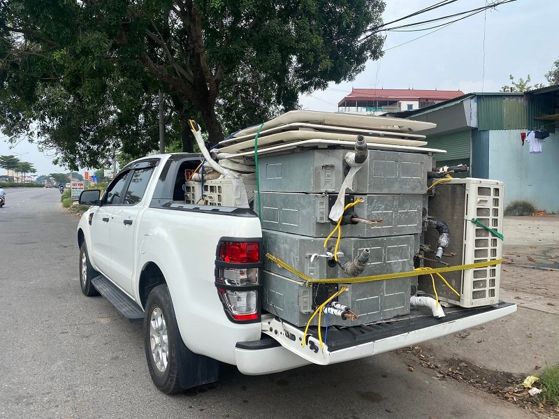 Thanh lý điều hòa âm trần, thanh lý điều hòa trung tâm tại Đông Anh - Hà Nội.