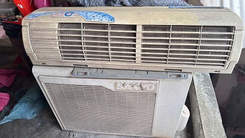 Thu mua điều hòa Sanyo cũ tại ngõ 82 phố Yên Lãng - Đống Đa.