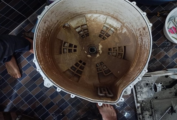 Chuyên dịch vụ vệ sinh máy giặt chuyên sâu tại Thanh Lương - Hai  Bà Trưng - Hà Nội.