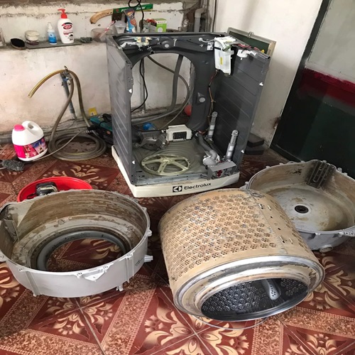 Vệ sinh máy giặt tại huyện Đông Anh