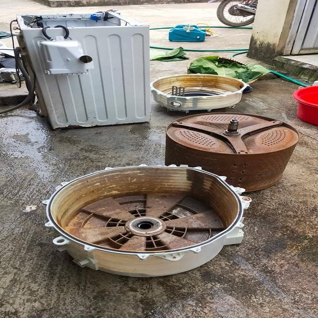 Chuyên vệ sinh máy giặt tại nhà tại phường Mai Dịch -  Cầu Giấy - Hà Nội.