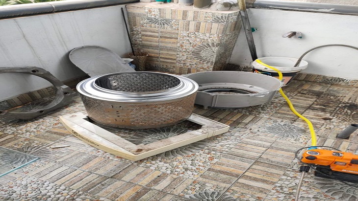 Thợ nhận dịch vụ vệ sinh lồng máy giặt tại nhà ở phường Đồng Tâm - Hai Bà Trưng - Hà Nội.