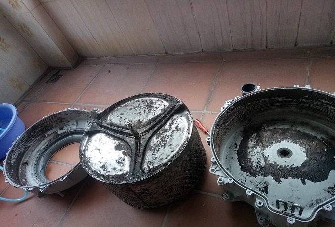 Chuyên vệ sinh máy giặt chuyên sâu tại phường Kim Giang - Thanh Xuân - Hà Nội.