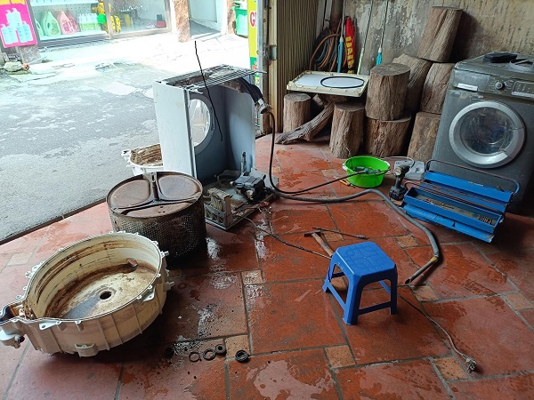 Chuyên vệ sinh máy giặt chuyên sâu tại phường Thành Công - Ba Đình - Hà Nội.