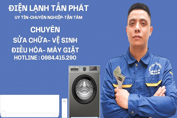 Dịch vụ sửa máy giặt tại quận Tây Hồ. Uy tín, thợ giỏi, bảo hành dài hạn